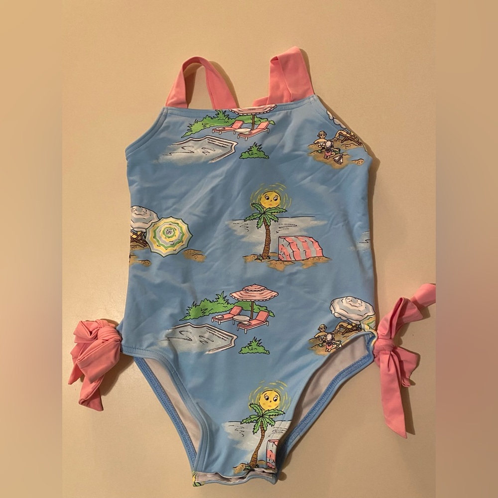 The Beaufort Bonnet Company- One Piece Bathing Suit-3T- VGUC